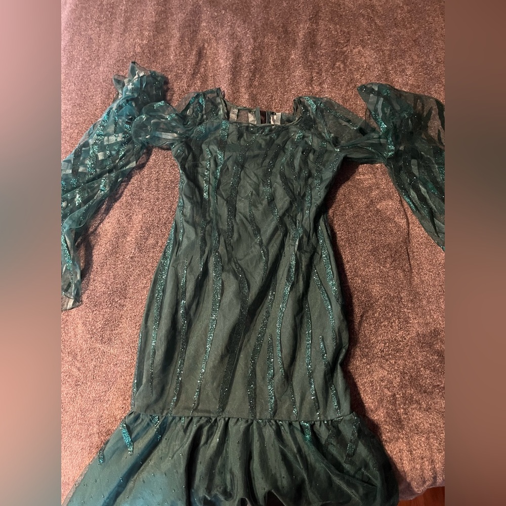 Green Sparkly 1920’s costume Dress